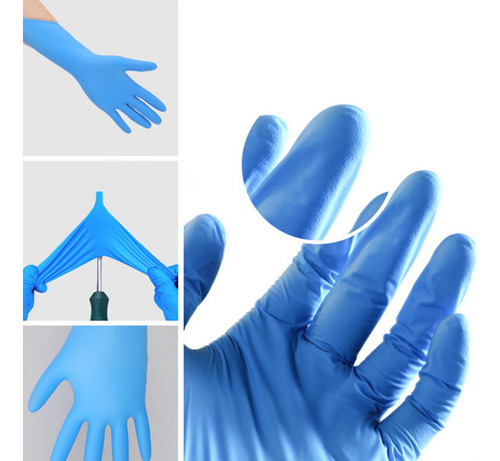 Z Guantes De Látex De Caucho Guantes Impermeables Multiusos