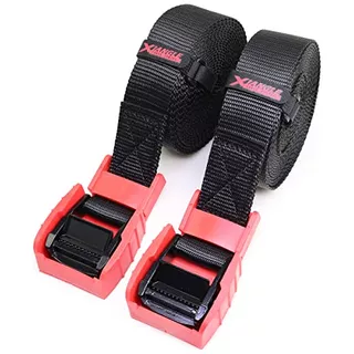2 Pack Of Extra Strong Lashing Straps With Heavy Duty B...