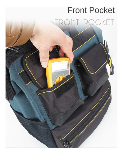 Mochila De Ferramentas Oxford Cloth Electricista Bolsa De Fe