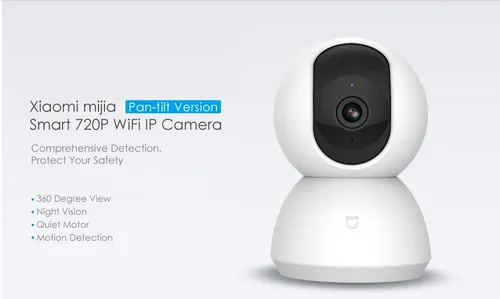 Xiaomi Mijia Visión Nocturna De 360 Grados 720p Cámara Ip