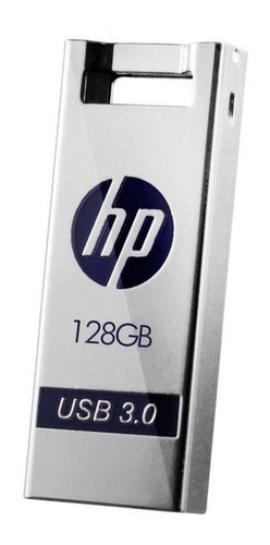 Pendrive HP x795w 128GB 3.0 cinza