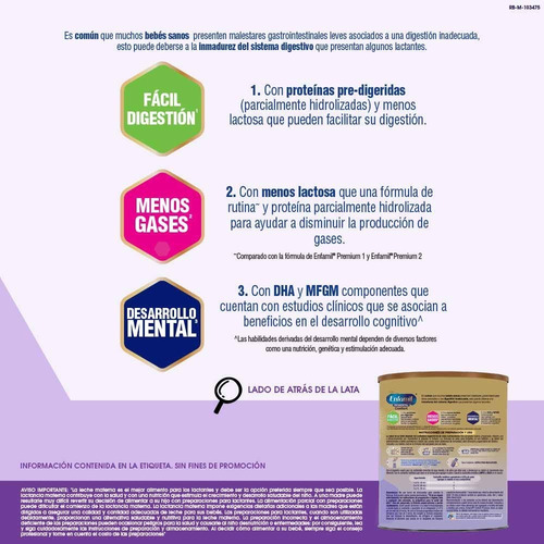 Fórmula Infantil Enfamil Confort Premium - Lata 800 G