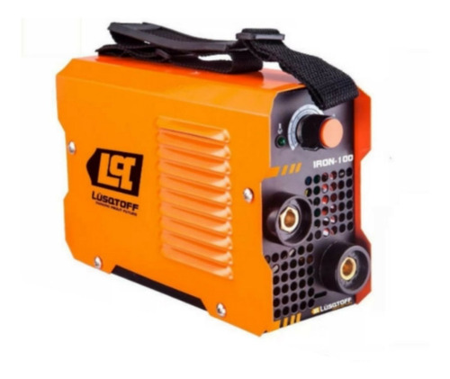 Imagen 5 de 10 de Soldadora Inverter Lusqtoff Iron 100 + Mascara + Accesorios