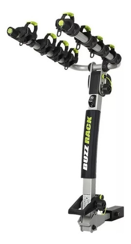 Portabicicleta De Tiron P/4 Bicicletas Acero Carga Buzz Rack