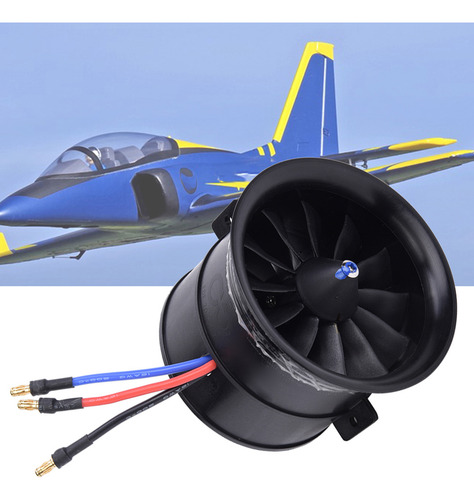 Accesorios Para Maquetas De Aviones Edf, 70 Mm, 12 Palas, Hé