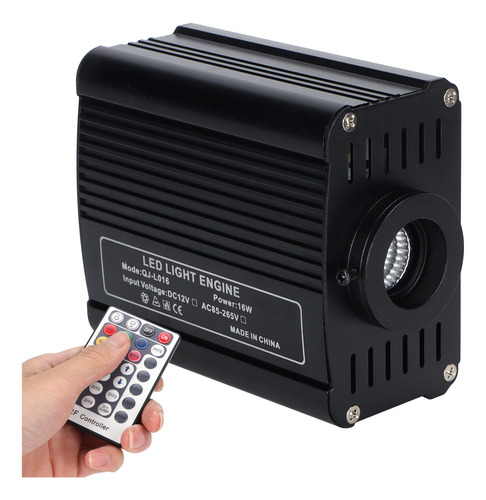 Kit De Motor De Fibra Óptica Led Rgbw Driver 16w Para Teto