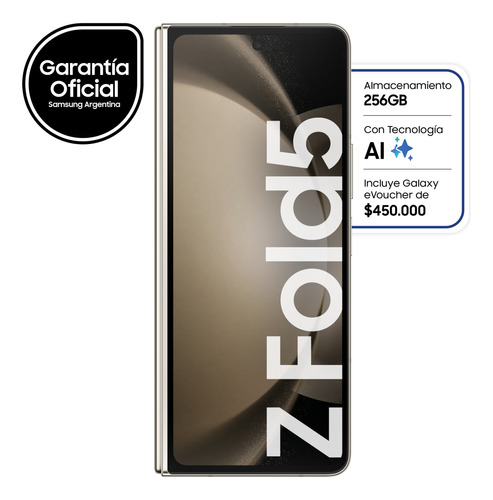 Samsung Galaxy Z Fold5 Sm-f946b 256g Ze Aro Cream Libre