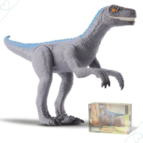 Dinossauro Boneco De Brinquedo Velociraptor Com Articulação