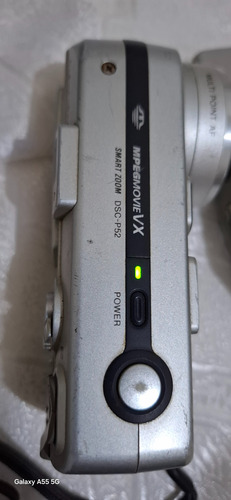 Camera Fot Dig Kit C 4 Pcs Sony Dsc P.93.73.52.p 7 C/ Defeit Prateado