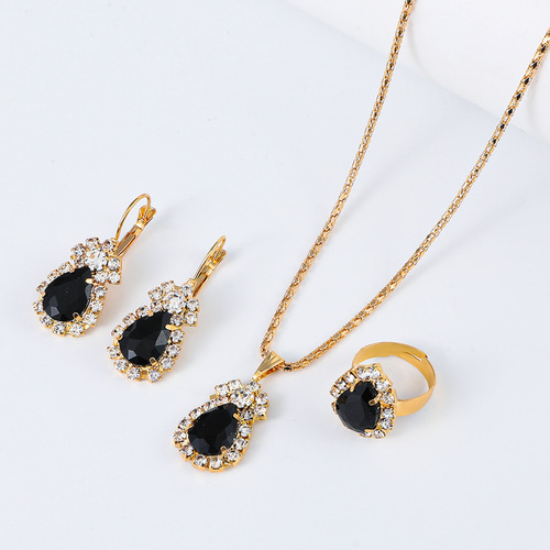 Set De Joyas Para Mujer Y Niña, Pulsera, Collar Y Pendientes