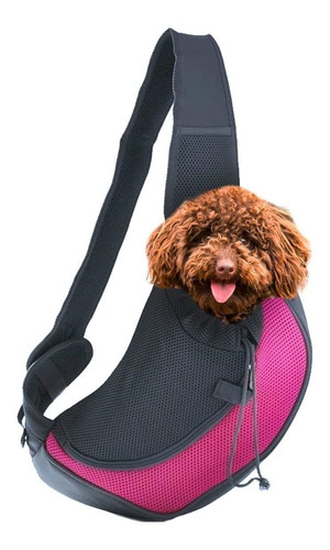 Carrier De Mascotas Malla Sling Bag Premium Calidad Aju...