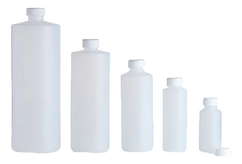 100 Botellas De 125 Ml Para Tintas De Impresión Incluye Tapa