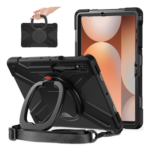 Funda De Uso Rudo Para Tablet Samsung Galaxy S10 Plus Mica