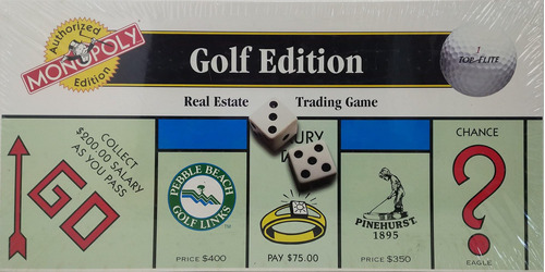 La Edición Golf Del Juego Monopoly