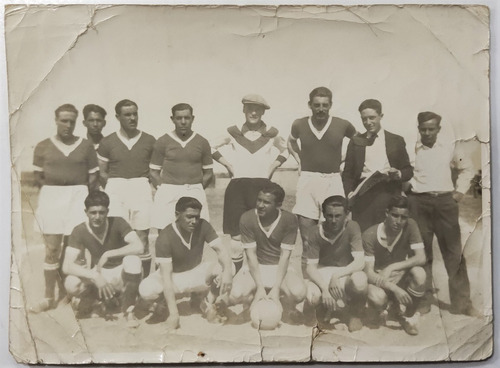 Fotografia Futbol Campeon Sportivo Ferrocarril 1938.