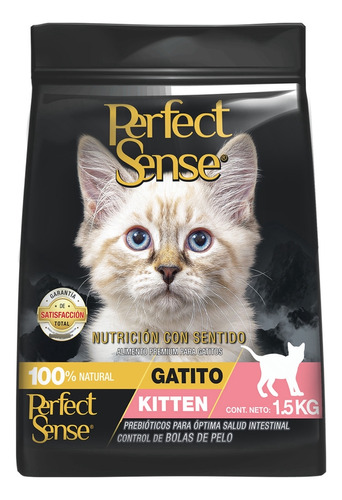 Alimento Para Gato Cría Perfect Sense Kitten 1.5 Kg
