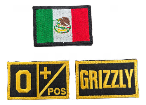 Parches Bordados Distintivos Tacticos Con Velcro Para Casco Negro Lisa