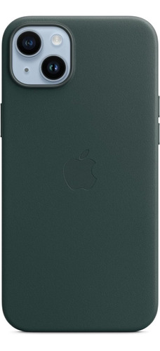 Funda Apple Oficial Para iPhone 14 Plus Mag Leather Green