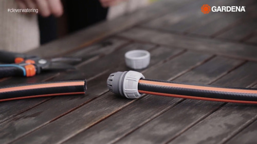 Imagen 5 de 10 de Reparador De Mangueras Riego 1/2 Ø 15 Mm Adaptador Pinchada