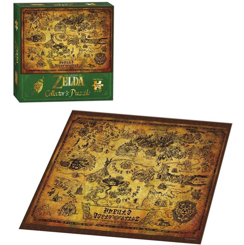 Imagen 4 de 4 de Rompecabezas The Legend Of Zelda 550 Piezas Nintendo Oficial