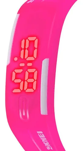 Reloj Unisex Skmei 1099 Digital Cronometro Luz Led Watch Color De