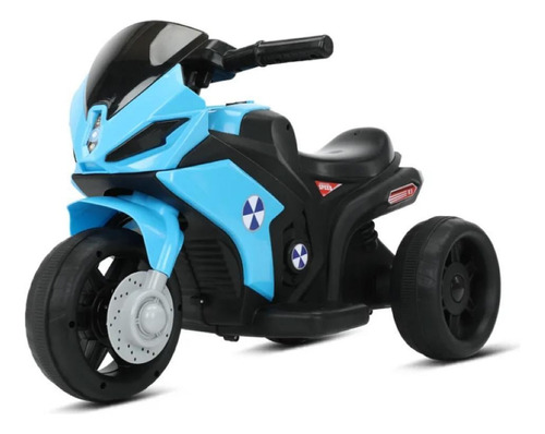 Motocicleta Infantil Recargable 6v Con Luces Y Sonido Niños Color Azul