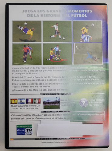 Viva Football Juego Para Pc Fisico Edición Mundiales (Usado)