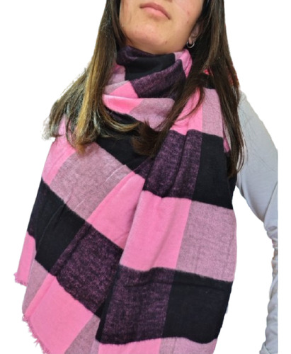 Ruanas De Pilu Invierno Elegancia Versatil Medidas 1,75 X 75