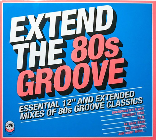 Extend The 80s Groove Shalamar 3 Cd Importado