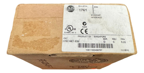 Allen-bradley 1761-net-eni Interfaz Ethernet Frn 3.22 Serie 