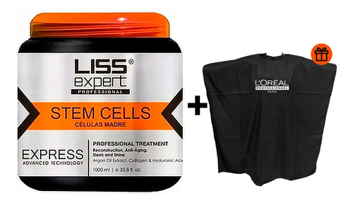Alisado Liss Expert Células Madres X 1000 Ml +