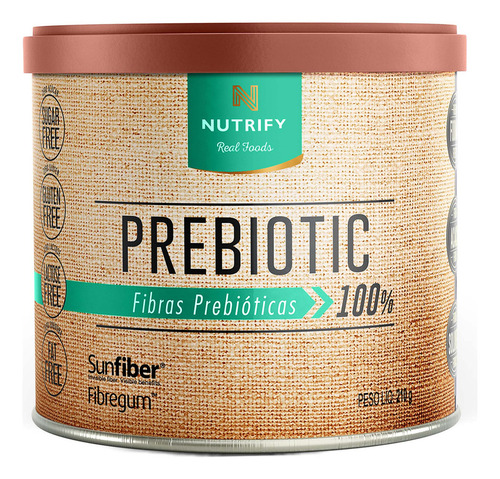 Nutrify Prebiotic 210g - Fibras Prebióticas - Neutro Neutro