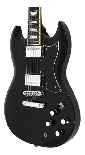 Mccartney Sgbk Guitarra Eléctrica Sg Tipo Gibson Msi Color Negro