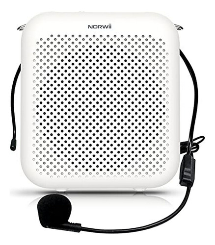 Norwii Amplificador De Voz 4000mah Blanco