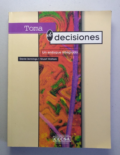 Toma De Decisiones, David Jennings (Usado)