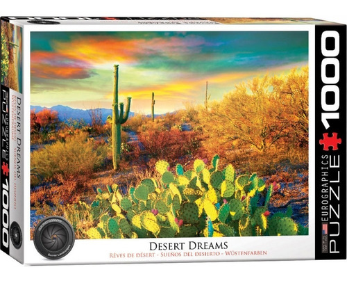 Puzzle 1000 Piezas Arizona Desert Colors - Eurographics  