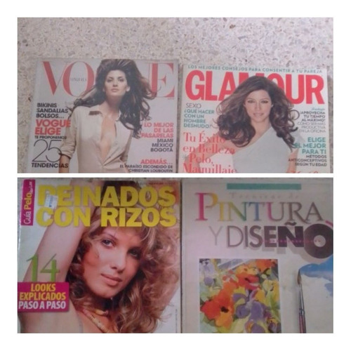 3 Revistas Modas Y Peluqueria (Usado)
