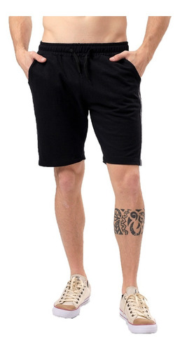 Short Bermuda Hombre Nuevo Algodon Colores Combinado Verano