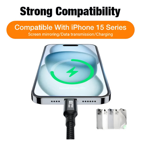 Cabo Usb-c P/ Tipo C 100w Usb 3.1 20gb Velocidade 8k 1m