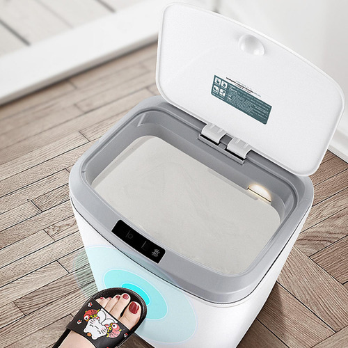Contenedor De Basura Inteligente Con Sensor De Movimiento