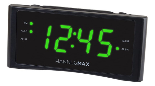 Hannlomax Radio Despertador Hx-151cr, Radio Pll Am/fm, Alarm