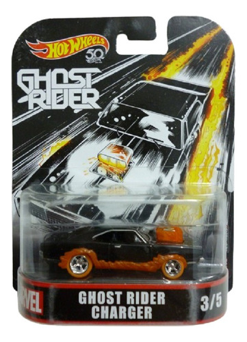 Hot Wheels Ghost Rider Charger 3/5 - J P Cars