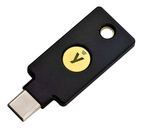 Imagen 1 de 7 de Yubikey 5c Nfc Usb Tipo C Llave Seguridad Fido2 U2f!