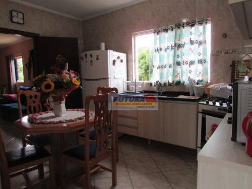 Sobrado Com 3 Dormitórios À Venda, 138 M² Por R$ 585.000,00 - Centro - São Vicente/sp - So0343