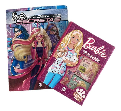 Kit Livros Da Barbie - Quebra-cabeça + Box Com 6 Livros - Livros Usados