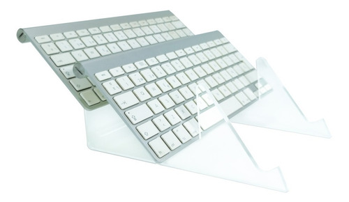 Soporte De Exhibición De Teclado De Escritorio De 3 Niveles