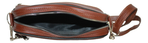 Bolsa Hombre Bandolera Ultraligera Bolso Caballero Crossbody Chedron Lisa Níquel Chedrón