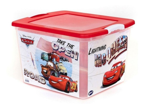 Caja Organizadora Infantil 45 Litros Cars