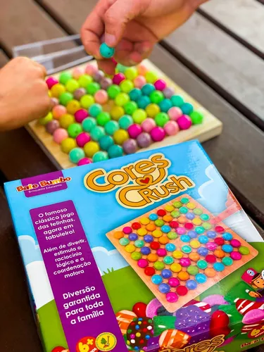 Jogo Cores e Crush - Bate Bumbo - Casa do Brinquedo® Melhores Preços e  Entrega Rápida