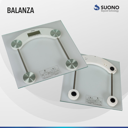Balanza Bascula Corporal Digital Cristal Pantalla Lcd